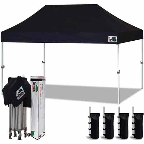 Euromax Tent 3x6 Black